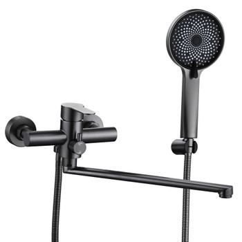 Смеситель для ванны Fmark FS8225Q графит