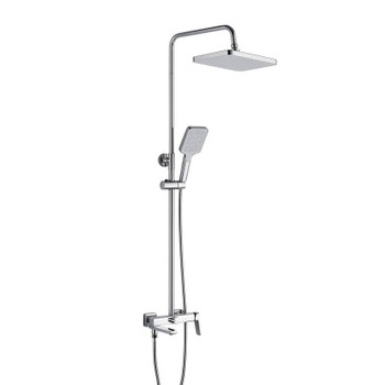 Душевая система с тропическим душем Shevanik S9936 хром