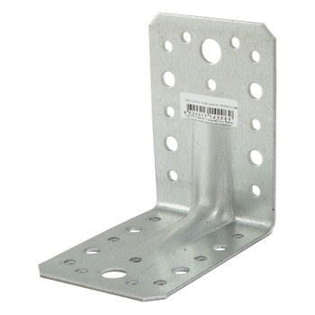 Изображение товара Усиленный уголок крепежный 90х90х65х2,5 мм для монтажа и усиления конструкций