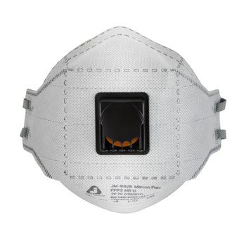 Респиратор с клапаном и угольным слоем трехпанельный Jeta Safety FFP2