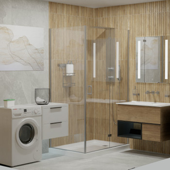 Керамогранит Global Tile Newton 400х800 мм светло-серый