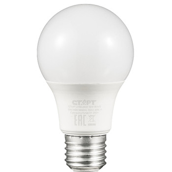 Лампа светодиодная Старт 10Вт E27 теплый свет 2700K груша