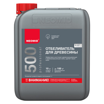 Отбеливатель для древесины Neomid 500, 5кг (концентрат)