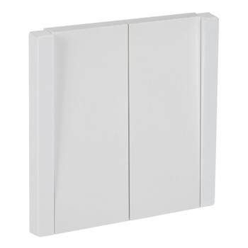 Изображение товара Двухклавишный выключатель Forte&Piano IEK белый IP20 для скрытой установки