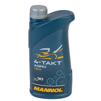 Масло моторное минеральное Mannol 4T SAE 30 1 л