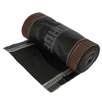 Лента вентиляционная коньковая Borge 31см х 5м самоклеящаяся (RAL 8017) шоколад