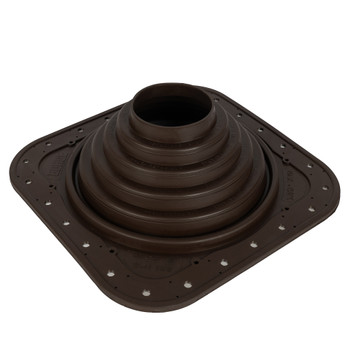 Изображение товара Проходка кровельная прямая BORGE 0-20° коричневая Изображение товара Проходка кровельная прямая BORGE 0-20° коричневая