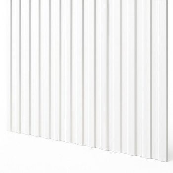 Профнастил С-8 1200х2000 мм белый