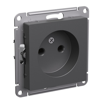 Механизм розетки без заземления AtlasDesign базальт IP20 Systeme Electric