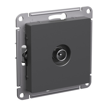 Механизм розетки ТВ оконечная AtlasDesign базальт IP20 Systeme Electric