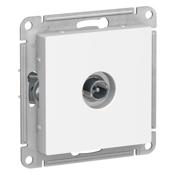Механизм розетки ТВ проходная AtlasDesign лотос IP20 Systeme Electric