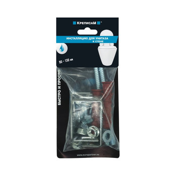 Крепление для инсталляции унитаза 90-130 мм ЕвроПартнер