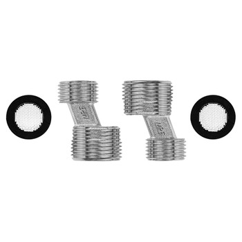 Изображение товара Эксцентрики для смесителя Masterprof 2 шт никелированная латунь