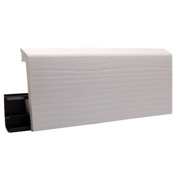 Плинтус Royce Pro HDPS 2000х80х15 мм римо белый