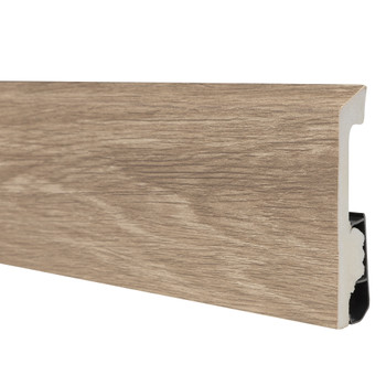 Изображение товара Плинтус Royce Pro HDPS 2000х80х15 мм дуб гленвей для внутренней отделки