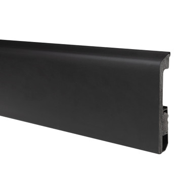 Изображение товара Плинтус Royce Pro HDPS 2000х80х15 мм черный классик внутренний напольный