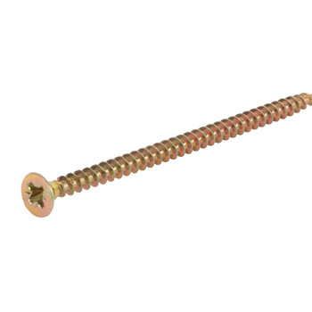 Саморез универсальный 4х70мм желтый цинк 8шт Tech-Krep