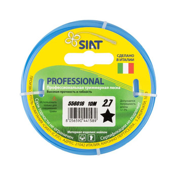 Леска для триммера звезда 2,7 мм 10 м SIAT