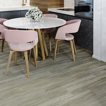 Керамогранит Westwood 200х900х7 мм серо-бежевый матовый Alma Ceramica