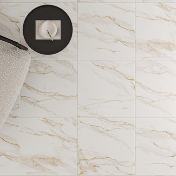 Керамогранит Gracia Ceramica Капелла бел КГ 01 400х400х8 мм белый матовый