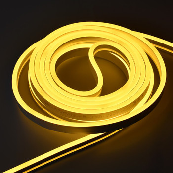 Лента светодиодная неоновая IP65 с контроллером теплый белый свет 3000К 5 м IEK