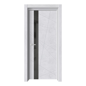 Полотно дверное остекленное Двери Гуд Toronto-1 700x2000мм бетон снежный