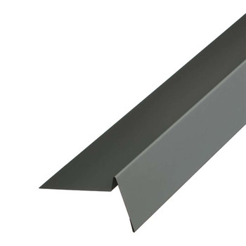 Планка торцевая для гибкой черепицы графит (RAL 7024) матовая 2м