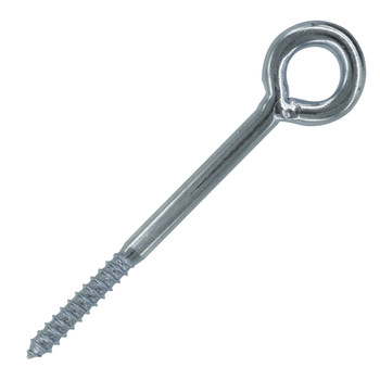 Шуруп с кольцом для крепления строительных лесов 12x160мм