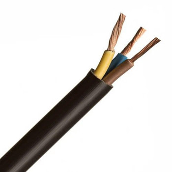 Изображение товара Провод ПВС 3х0,75 ГОСТ черный 100м на отрез ПромЭл