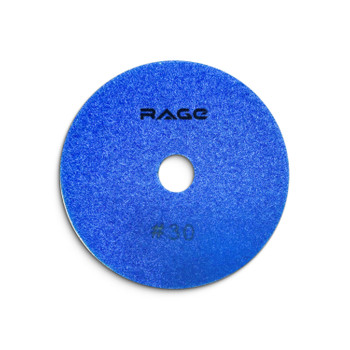 Круг алмазный шлифовальный черепашка 100мм P30 мокрый рез Rage by vira