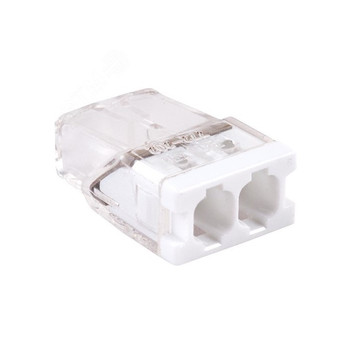 Клемма строительно-монтажная с пастой 0,5-2,5мм² прозрачная 5шт Max