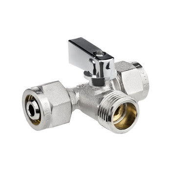 Кран шаровый обжим для сантехприборов 1/2"х16мм (ГОСТ) Masterprof