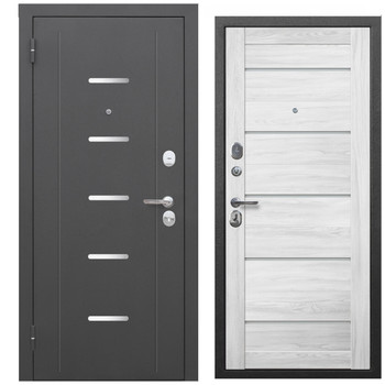 Изображение товара Входная металлическая дверь Ferroni Гарда антик серебро 860 мм левое открывание