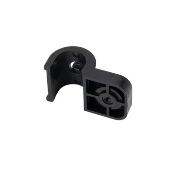 Крепеж-скоба односторонняя 16мм для монтажного пистолета черная 50шт TDM