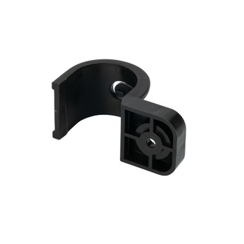 Крепеж-скоба односторонняя 25мм для монтажного пистолета черная 50шт TDM