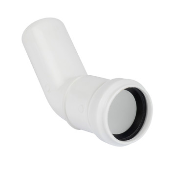 Отвод канализационный 32мм 45° малошумный RTP Elite