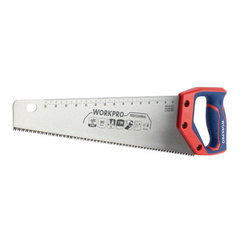 Изображение товара Ножовка Workpro 400 мм 7TPI 3D зуб с линейкой