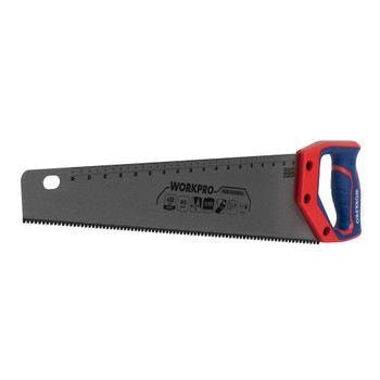 Изображение товара Ножовка Workpro 450 мм 11TPI 3D зубы с линейкой