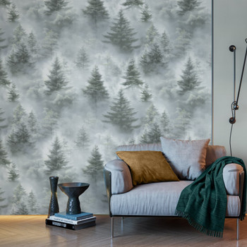 Обои виниловые на флизелине HomeColor Ultrachrome3 зеленый HC72551-71