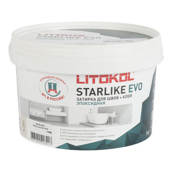 Затирка эпоксидная Litokol Starlike evo бежевая №202 1кг