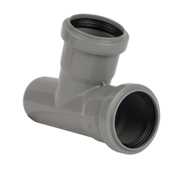 Тройник канализационный 50х50мм 67° Ostendorf