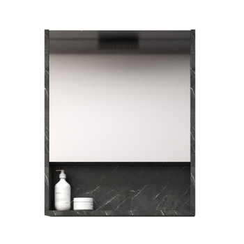 Изображение товара Зеркало шкаф Garda Izeo 60см креативное серое качество и стиль