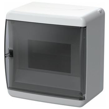 Щит распределительный навесной ЩРН-П-6 IP41 пластиковый белый 6 модулей Tekfor