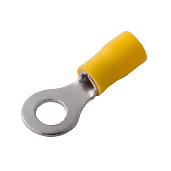 Наконечник кольцевой НКИ 6мм² желтый 100шт Rexant