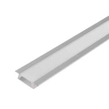Профиль встраиваемый для светодиодной ленты 2м матовый рассеиватель General