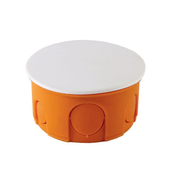 Изображение товара Коробка распределительная встраиваемая для сплошных стен 80х40мм TDM