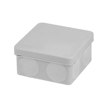 Коробка распределительная накладная под пистолет серая IP66 80х80х40мм TDM