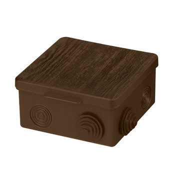 Коробка распределительная накладная бук IP54 100х100х55мм TDM