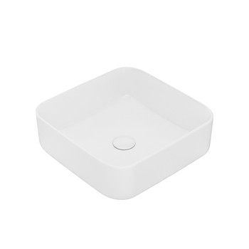 Раковина накладная 390х390мм квадратная Bridge IDDIS BRIWS04i27