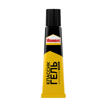 Изображение товара Гель контактный Момент Классик жёлтый 30 мл - универсальный клей для разных материалов